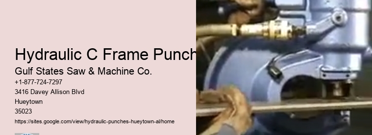 20 Ton Hydraulic Punch