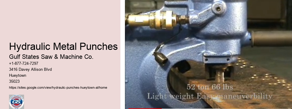 Hydraulic Hole Cutters