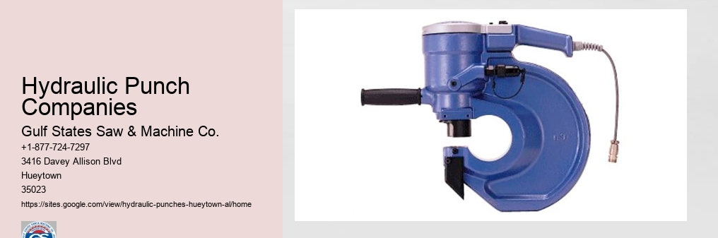 Hydraulic Punch Companies