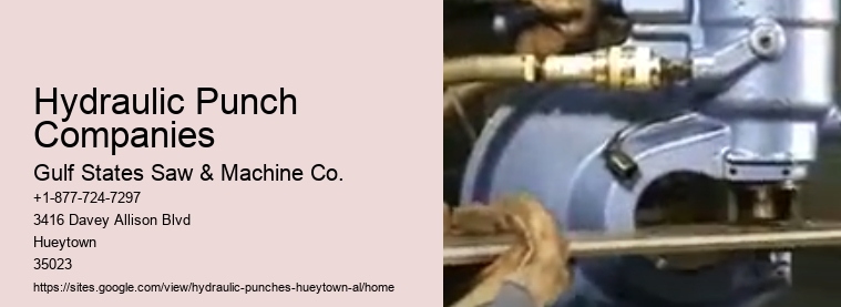 Hydraulic Metal Punching Machine