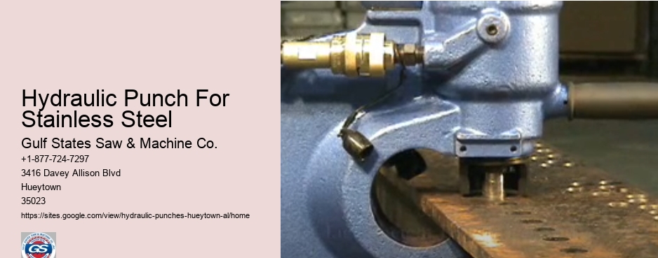 Hydraulic Hole Puncher For Sale